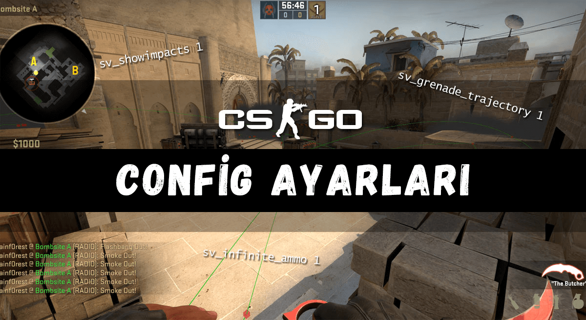 CSGO Config Ayarları – Pratik Yapmak İçin Sunucu Ayarları